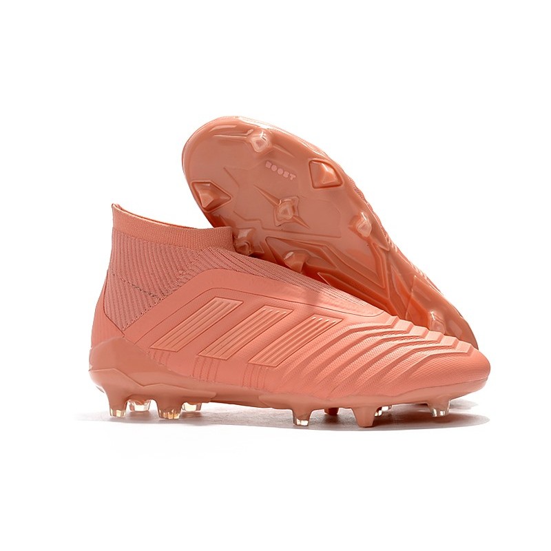 morfin forsendelse Male Fodboldstøvler Herre Adidas Predator 18+ FG – Lyserød – fodboldstøvler  tilbud,fodboldstøvler indendørs