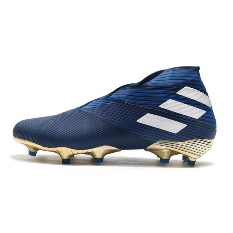 Adidas Nemeziz FG Fodboldstøvler – Blå Hvid Sort – fodboldstøvler tilbud,fodboldstøvler indendørs