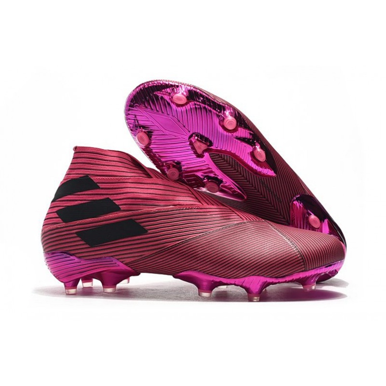 Adidas 19+ FG Fodboldstøvler – Lyserød fodboldstøvler indendørs
