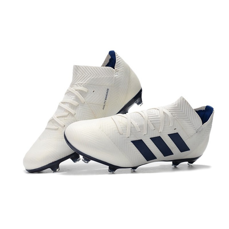 Adidas 18.1 FG Fodboldstøvler – Hvid Sort – indendørs