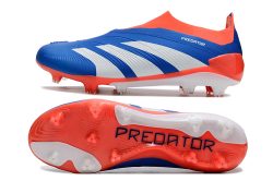 Adidas Predator Elite Laceless FG Fodboldstøvler Blå Orange