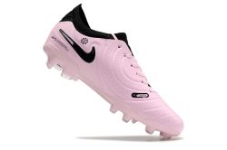 Nike Tiempo Legend 10 Elite FG Fodboldstøvler Pink Sort
