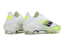 Adidas F50 FG Fodboldstøvler Hvid Grøn