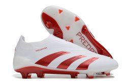 Adidas Predator Elite FG Fodboldstøvler Hvid Rød