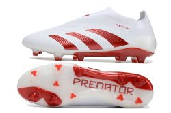 Adidas Predator Elite FG Fodboldstøvler Hvid Rød
