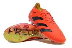 Adidas Predator Elite Laceless FG Fodboldstøvler Orange Sølv