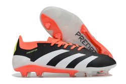 Adidas Predator Elite Tongue FG Fodboldstøvler Sort Hvid Orange